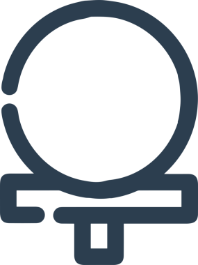 Siyah ve Beyaz Simge Tarzı ile Minimalist Top Ana Hattı Logosu Spor Markalaştırma Ekibi Kimliği Basit Rozet Tasarımları ve Tek Renkli Grafik Elemanları Web Yazısı ve Ticari Ürünler İçin Mükemmel