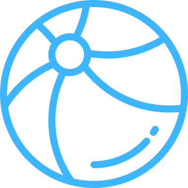 Siyah ve Beyaz Simge Tarzı ile Minimalist Top Ana Hattı Logosu Spor Markalaştırma Ekibi Kimliği Basit Rozet Tasarımları ve Tek Renkli Grafik Elemanları Web Yazısı ve Ticari Ürünler İçin Mükemmel