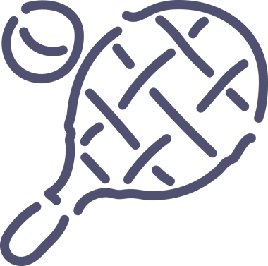 Siyah ve Beyaz Simge Tarzı ile Minimalist Top Ana Hattı Logosu Spor Markalaştırma Ekibi Kimliği Basit Rozet Tasarımları ve Tek Renkli Grafik Elemanları Web Yazısı ve Ticari Ürünler İçin Mükemmel