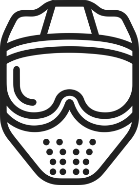 Siyah ve Beyaz Simge Tarzı ile Minimalist Top Ana Hattı Logosu Spor Markalaştırma Ekibi Kimliği Basit Rozet Tasarımları ve Tek Renkli Grafik Elemanları Web Yazısı ve Ticari Ürünler İçin Mükemmel