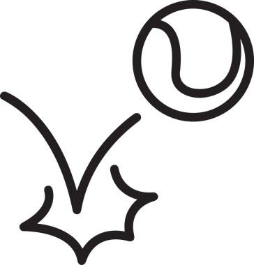 Siyah ve Beyaz Simge Tarzı ile Minimalist Top Ana Hattı Logosu Spor Markalaştırma Ekibi Kimliği Basit Rozet Tasarımları ve Tek Renkli Grafik Elemanları Web Yazısı ve Ticari Ürünler İçin Mükemmel