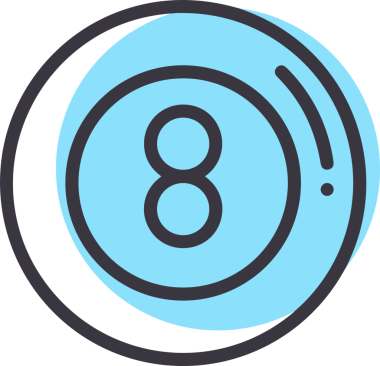 Siyah ve Beyaz Simge Tarzı ile Minimalist Top Ana Hattı Logosu Spor Markalaştırma Ekibi Kimliği Basit Rozet Tasarımları ve Tek Renkli Grafik Elemanları Web Yazısı ve Ticari Ürünler İçin Mükemmel