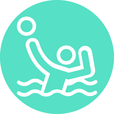 Siyah ve Beyaz Simge Tarzı ile Minimalist Top Ana Hattı Logosu Spor Markalaştırma Ekibi Kimliği Basit Rozet Tasarımları ve Tek Renkli Grafik Elemanları Web Yazısı ve Ticari Ürünler İçin Mükemmel