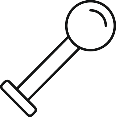 Siyah ve Beyaz Simge Tarzı ile Minimalist Top Ana Hattı Logosu Spor Markalaştırma Ekibi Kimliği Basit Rozet Tasarımları ve Tek Renkli Grafik Elemanları Web Yazısı ve Ticari Ürünler İçin Mükemmel