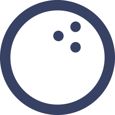 Siyah ve Beyaz Simge Tarzı ile Minimalist Top Ana Hattı Logosu Spor Markalaştırma Ekibi Kimliği Basit Rozet Tasarımları ve Tek Renkli Grafik Elemanları Web Yazısı ve Ticari Ürünler İçin Mükemmel