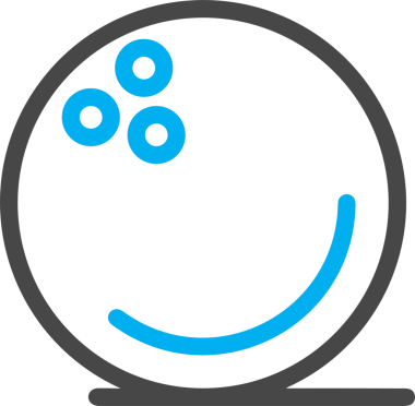 Siyah ve Beyaz Simge Tarzı ile Minimalist Top Ana Hattı Logosu Spor Markalaştırma Ekibi Kimliği Basit Rozet Tasarımları ve Tek Renkli Grafik Elemanları Web Yazısı ve Ticari Ürünler İçin Mükemmel