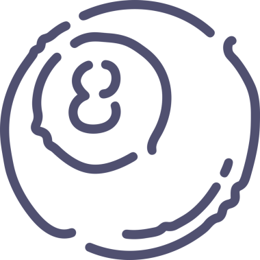 Siyah ve Beyaz Simge Tarzı ile Minimalist Top Ana Hattı Logosu Spor Markalaştırma Ekibi Kimliği Basit Rozet Tasarımları ve Tek Renkli Grafik Elemanları Web Yazısı ve Ticari Ürünler İçin Mükemmel