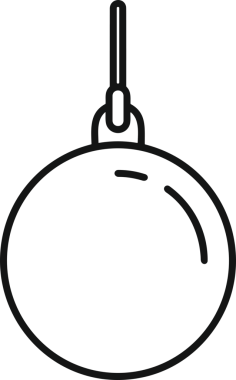 Siyah ve Beyaz Simge Tarzı ile Minimalist Top Ana Hattı Logosu Spor Markalaştırma Ekibi Kimliği Basit Rozet Tasarımları ve Tek Renkli Grafik Elemanları Web Yazısı ve Ticari Ürünler İçin Mükemmel