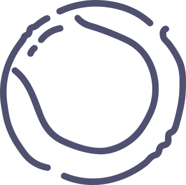 Siyah ve Beyaz Simge Tarzı ile Minimalist Top Ana Hattı Logosu Spor Markalaştırma Ekibi Kimliği Basit Rozet Tasarımları ve Tek Renkli Grafik Elemanları Web Yazısı ve Ticari Ürünler İçin Mükemmel