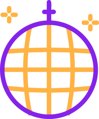 Siyah ve Beyaz Simge Tarzı ile Minimalist Top Ana Hattı Logosu Spor Markalaştırma Ekibi Kimliği Basit Rozet Tasarımları ve Tek Renkli Grafik Elemanları Web Yazısı ve Ticari Ürünler İçin Mükemmel