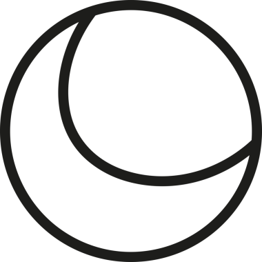 Siyah ve Beyaz Simge Tarzı ile Minimalist Top Ana Hattı Logosu Spor Markalaştırma Ekibi Kimliği Basit Rozet Tasarımları ve Tek Renkli Grafik Elemanları Web Yazısı ve Ticari Ürünler İçin Mükemmel