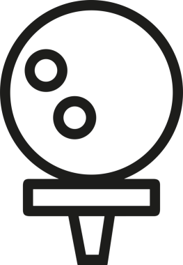 Siyah ve Beyaz Simge Tarzı ile Minimalist Top Ana Hattı Logosu Spor Markalaştırma Ekibi Kimliği Basit Rozet Tasarımları ve Tek Renkli Grafik Elemanları Web Yazısı ve Ticari Ürünler İçin Mükemmel