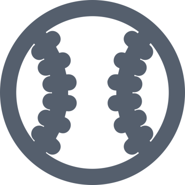 Siyah ve Beyaz Simge Tarzı ile Minimalist Top Ana Hattı Logosu Spor Markalaştırma Ekibi Kimliği Basit Rozet Tasarımları ve Tek Renkli Grafik Elemanları Web Yazısı ve Ticari Ürünler İçin Mükemmel