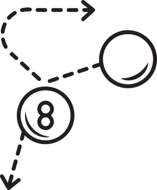 Siyah ve Beyaz Simge Tarzı ile Minimalist Top Ana Hattı Logosu Spor Markalaştırma Ekibi Kimliği Basit Rozet Tasarımları ve Tek Renkli Grafik Elemanları Web Yazısı ve Ticari Ürünler İçin Mükemmel