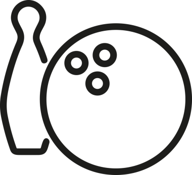 Siyah ve Beyaz Simge Tarzı ile Minimalist Top Ana Hattı Logosu Spor Markalaştırma Ekibi Kimliği Basit Rozet Tasarımları ve Tek Renkli Grafik Elemanları Web Yazısı ve Ticari Ürünler İçin Mükemmel