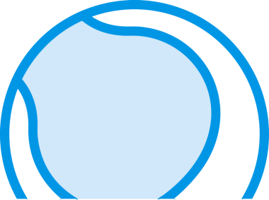 Siyah ve Beyaz Simge Tarzı ile Minimalist Top Ana Hattı Logosu Spor Markalaştırma Ekibi Kimliği Basit Rozet Tasarımları ve Tek Renkli Grafik Elemanları Web Yazısı ve Ticari Ürünler İçin Mükemmel