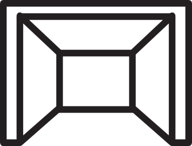 Siyah ve Beyaz Simge Tarzı ile Minimalist Top Ana Hattı Logosu Spor Markalaştırma Ekibi Kimliği Basit Rozet Tasarımları ve Tek Renkli Grafik Elemanları Web Yazısı ve Ticari Ürünler İçin Mükemmel