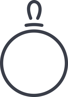 Siyah ve Beyaz Simge Tarzı ile Minimalist Top Ana Hattı Logosu Spor Markalaştırma Ekibi Kimliği Basit Rozet Tasarımları ve Tek Renkli Grafik Elemanları Web Yazısı ve Ticari Ürünler İçin Mükemmel