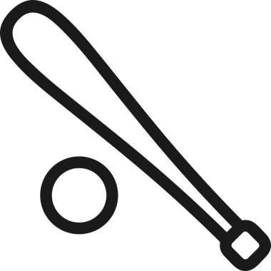 Siyah ve Beyaz Simge Tarzı ile Minimalist Top Ana Hattı Logosu Spor Markalaştırma Ekibi Kimliği Basit Rozet Tasarımları ve Tek Renkli Grafik Elemanları Web Yazısı ve Ticari Ürünler İçin Mükemmel