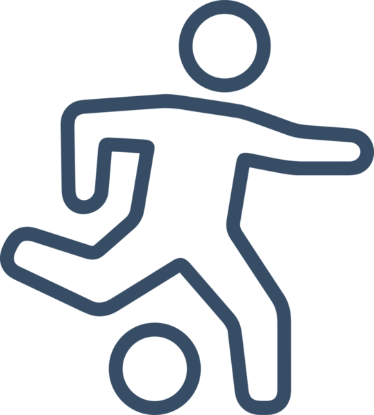 Siyah ve Beyaz Simge Tarzı ile Minimalist Top Ana Hattı Logosu Spor Markalaştırma Ekibi Kimliği Basit Rozet Tasarımları ve Tek Renkli Grafik Elemanları Web Yazısı ve Ticari Ürünler İçin Mükemmel