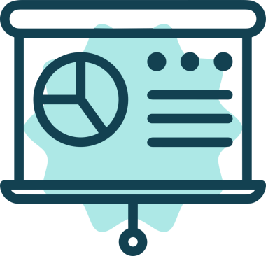 Veri Analitik Raporu Bilgi İşletme Elemanları ve Basit Temiz Tek Renk Biçimli Sunum Şablonları için Minimalist Grafik Çizelgesi Simgesi Simgesi PNG Biçimi