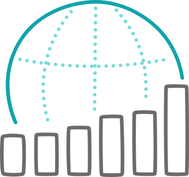 Veri Analitik Raporu Bilgi İşletme Elemanları ve Basit Temiz Tek Renk Biçimli Sunum Şablonları için Minimalist Grafik Çizelgesi Simgesi Simgesi PNG Biçimi