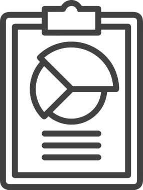 Veri Analitik Raporu Bilgi İşletme Elemanları ve Basit Temiz Tek Renk Biçimli Sunum Şablonları için Minimalist Grafik Çizelgesi Simgesi Simgesi PNG Biçimi