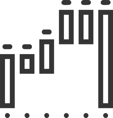 Veri Analitik Raporu Bilgi İşletme Elemanları ve Basit Temiz Tek Renk Biçimli Sunum Şablonları için Minimalist Grafik Çizelgesi Simgesi Simgesi PNG Biçimi