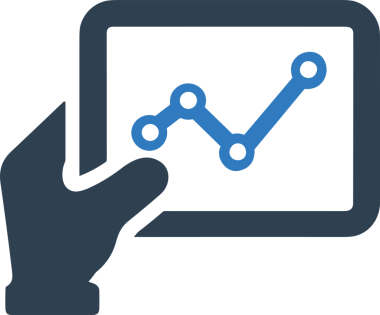 Veri Analitik Raporu Bilgi İşletme Elemanları ve Basit Temiz Tek Renk Biçimli Sunum Şablonları için Minimalist Grafik Simgesi Katı Simgesi PNG Biçimi