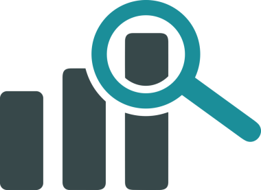 Veri Analitik Raporu Bilgi İşletme Elemanları ve Basit Temiz Tek Renk Biçimli Sunum Şablonları için Minimalist Grafik Simgesi Katı Simgesi PNG Biçimi