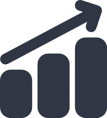 Veri Analitik Raporu Bilgi İşletme Elemanları ve Basit Temiz Tek Renk Biçimli Sunum Şablonları için Minimalist Grafik Simgesi Katı Simgesi PNG Biçimi