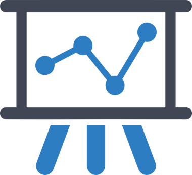 Veri Analitik Raporu Bilgi İşletme Elemanları ve Basit Temiz Tek Renk Biçimli Sunum Şablonları için Minimalist Grafik Simgesi Katı Simgesi PNG Biçimi