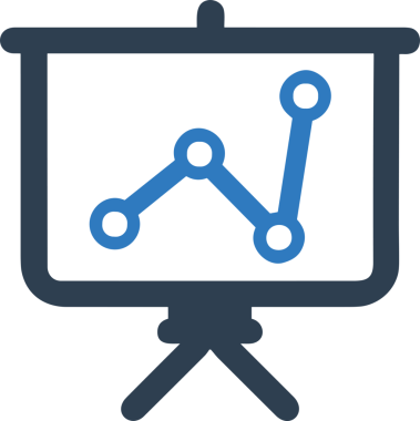 Veri Analitik Raporu Bilgi İşletme Elemanları ve Basit Temiz Tek Renk Biçimli Sunum Şablonları için Minimalist Grafik Simgesi Katı Simgesi PNG Biçimi