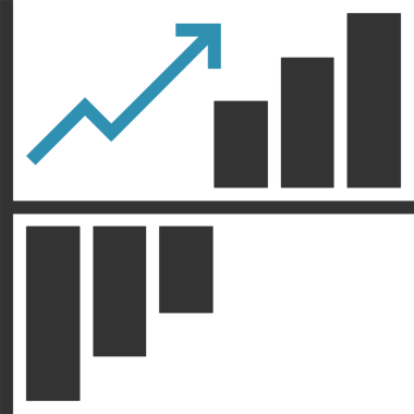 Veri Analitik Raporu Bilgi İşletme Elemanları ve Basit Temiz Tek Renk Biçimli Sunum Şablonları için Minimalist Grafik Simgesi Katı Simgesi PNG Biçimi