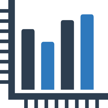 Veri Analitik Raporu Bilgi İşletme Elemanları ve Basit Temiz Tek Renk Biçimli Sunum Şablonları için Minimalist Grafik Simgesi Katı Simgesi PNG Biçimi