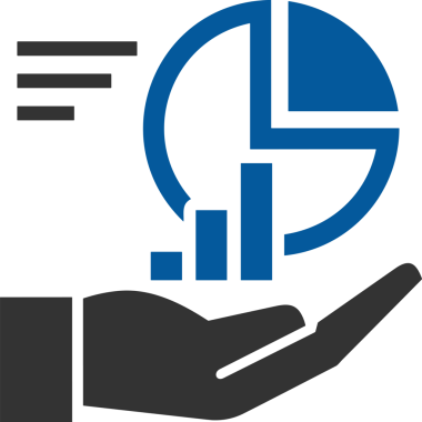 Veri Analitik Raporu Bilgi İşletme Elemanları ve Basit Temiz Tek Renk Biçimli Sunum Şablonları için Minimalist Grafik Simgesi Katı Simgesi PNG Biçimi