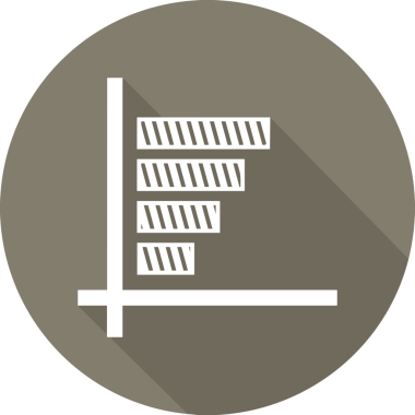 Veri Analitik Raporu Bilgi İşletme Elemanları ve Basit Temiz Tek Renk Biçimli Sunum Şablonları için Minimalist Grafik Simgesi Katı Simgesi PNG Biçimi
