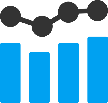 Veri Analitik Raporu Bilgi İşletme Elemanları ve Basit Temiz Tek Renk Biçimli Sunum Şablonları için Minimalist Grafik Simgesi Katı Simgesi PNG Biçimi