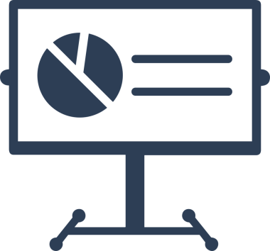Veri Analitik Raporu Bilgi İşletme Elemanları ve Basit Temiz Tek Renk Biçimli Sunum Şablonları için Minimalist Grafik Simgesi Katı Simgesi PNG Biçimi