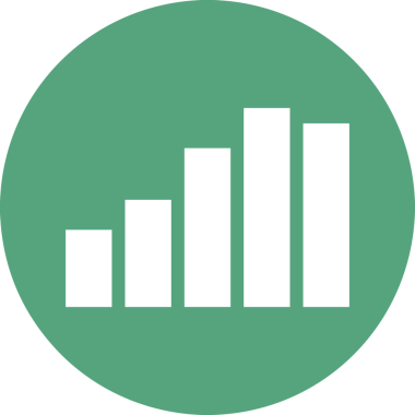 Veri Analitik Raporu Bilgi İşletme Elemanları ve Basit Temiz Tek Renk Biçimli Sunum Şablonları için Minimalist Grafik Simgesi Katı Simgesi PNG Biçimi