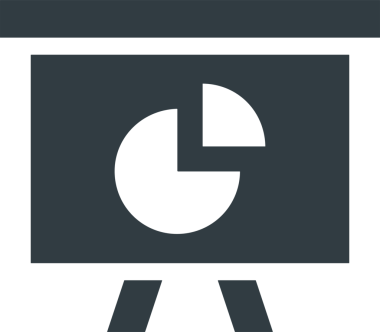 Veri Analitik Raporu Bilgi İşletme Elemanları ve Basit Temiz Tek Renk Biçimli Sunum Şablonları için Minimalist Grafik Simgesi Katı Simgesi PNG Biçimi