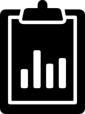 Veri Analitik Raporu Bilgi İşletme Elemanları ve Basit Temiz Tek Renk Biçimli Sunum Şablonları için Minimalist Grafik Simgesi Katı Simgesi PNG Biçimi