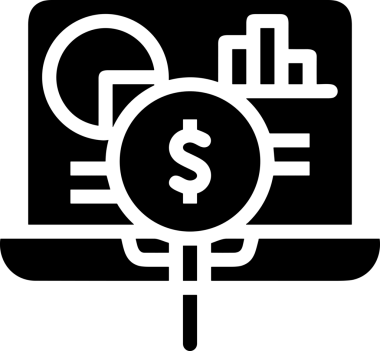 Veri Analitik Raporu Bilgi İşletme Elemanları ve Basit Temiz Tek Renk Biçimli Sunum Şablonları için Minimalist Grafik Simgesi Katı Simgesi PNG Biçimi