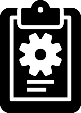 Veri Analitik Raporu Bilgi İşletme Elemanları ve Basit Temiz Tek Renk Biçimli Sunum Şablonları için Minimalist Grafik Simgesi Katı Simgesi PNG Biçimi