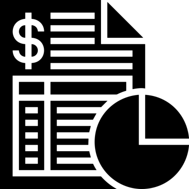 Veri Analitik Raporu Bilgi İşletme Elemanları ve Basit Temiz Tek Renk Biçimli Sunum Şablonları için Minimalist Grafik Simgesi Katı Simgesi PNG Biçimi