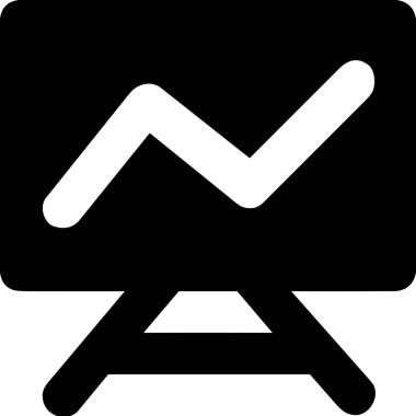 Veri Analitik Raporu Bilgi İşletme Elemanları ve Basit Temiz Tek Renk Biçimli Sunum Şablonları için Minimalist Grafik Simgesi Katı Simgesi PNG Biçimi