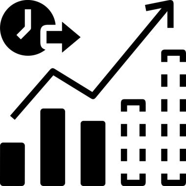 Veri Analitik Raporu Bilgi İşletme Elemanları ve Basit Temiz Tek Renk Biçimli Sunum Şablonları için Minimalist Grafik Simgesi Katı Simgesi PNG Biçimi