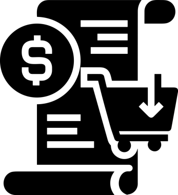 Veri Analitik Raporu Bilgi İşletme Elemanları ve Basit Temiz Tek Renk Biçimli Sunum Şablonları için Minimalist Grafik Simgesi Katı Simgesi PNG Biçimi