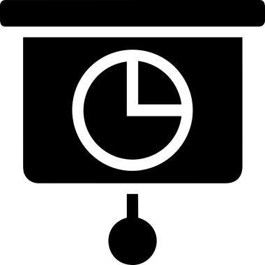 Veri Analitik Raporu Bilgi İşletme Elemanları ve Basit Temiz Tek Renk Biçimli Sunum Şablonları için Minimalist Grafik Simgesi Katı Simgesi PNG Biçimi