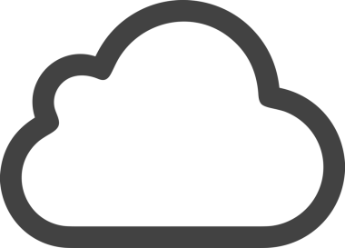 PNG biçiminde bulut depolama simgesi şeffaf arkaplan tasarımı ile dijital sunucu güvenli dosya eşzamanlama sunucu yönetimi ve modern web veya mobil kullanıcı arayüzü uygulamaları için ideal